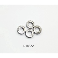 R188ZZ 6.35*12.7*4.762 (mm) Deep Groove Ball Bearing
