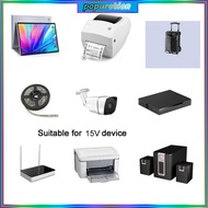 POP USB Type C Plug to DC Jack Power Adapter 15V USB C Female to DC Male Converter for Laptop Router