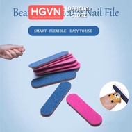 SET of 3 Compact and Convenient Double-Sided Sandpaper Nail Files A158X3