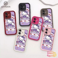 Compatible for iPhone 16 Pro Max 15 Pro Max 13 Pro Max 11 7Plus 8Plus Full-screen cherry cat shockpr