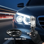 Plug&Play H4 LED Projector Headlight 10000LM 55.3W Turbo Fan Lamp High Low Beam Wireless Bulb for Ca