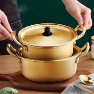 VERNO Korean Pot Stainless Steel Brass 18/20cm Instant Noodle