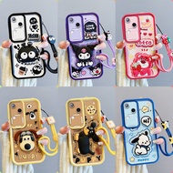 Casing VIVO V30 V30 PRO patung pelekat comel phone casing
