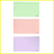 ⍲ ♯ ⚢ Index Card (Colored) Focus  1/2 (5"x 8") , 1/4 (4"x 6"), 1/8 (3" x 5")