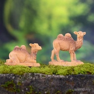 Camel Simulation Landscape Scene Model Desert Rockery Landscaping Sand Table Game Creative Animal Bo