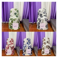 MONOBLOCK CHAIR COVER⏐ LEAVES DESIGN ⏐ PRINTED GEENA FABRIC