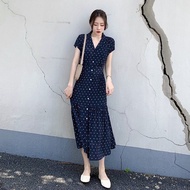 Dress Spread Polka Dots Bat Wings