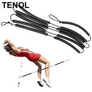 TENOL High Jump Bungee Cord Elastic Foam Crusbel 8.2ft High Jumping Bungee Pole Jump