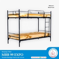 Ranjang Susun/Divan Tingkat Besi MBB 99 Expo/Tempat Tidur/Jempol