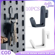 GANTUNGAN 10pcs Pegboard Hooks Pegboard Hangers Pegboard Hooks Pegboard Hooks Pegboard Hangers