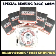SUPRIMO BEARING 6302 (12MM) SPECIAL SIZE BALL BEARING 6302-301