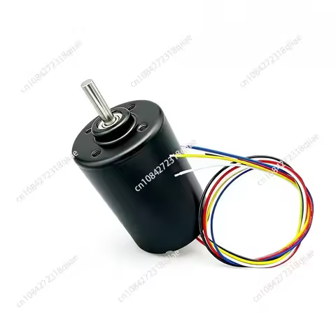 Mini DC Brushless Permanent Magnet Geared Motor Hall Drive High Speed Motor DC 12V 24V Built-In Driv
