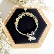 財運 - 天然金髮晶手鍊