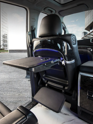 HONGSHENGBAILI | Foldable Car Table for Alphard/ Vellfire 08-23