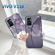 vivo v23e [ MG-144] Glass Softcase vivo v23e Case hp Casingvivo v23e hp Softcasevivo v23e vivo v23e