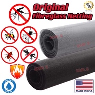 Kim.S [1 Meter] (3KAKI) Fiberglass Netting Insect Screen Mosquito Net Fiber Net Mosquito Mesh (1Mete