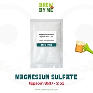 Magnesium Sulfate (Epsom Salt) ขนาด 2 oz. (56กรัม) ทำเบียร์