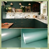 Wallpaper Dinding Dapur Polos Hijau Army Wall Stiker Kitchen Set Rumah
