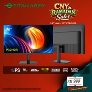 TITAN ARMY 32” IPS 2K QHD 165Hz 1ms HDR10 100%sRGB Adaptive Sync Gaming Monitor (P32H2R)
