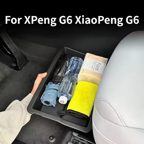 For XPeng G6 XiaoPeng G6 2026 Car Under Seat Storage Box Interior Modified