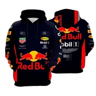 【Household groceries】 F1 Red Bull Ferrari Formula One Vest Sleeveless Long Sleeve Jacket Sweatshirt