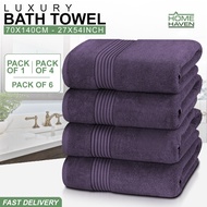 Utopia Bulk Premium Bath Towel US – 70x140CM | 600 GSM, 100% Ring-Spun Cotton, Super Absorbent & Sof