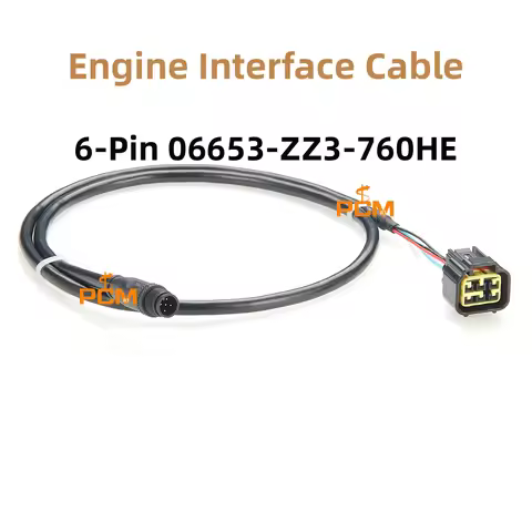 Engine Interface Cable For Honda NMEA 2000 Outboards 06653-ZZ3-760HE, 6-pin, for Lowrance Simrad B&G
