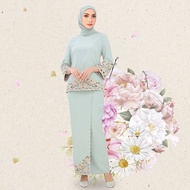 ❆【Ready Stock】 Lace Baju Kurung Moden Sulam Baju Kurung Hitam Kedah Baju Perempuan NIKAH Bridesmaid Plus Size Baju 2023✽