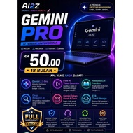 Gemini Flow AI Pro Plan (Ai2Z) - 18 Bulan / 5TB Storage / Guna Email Sendiri
