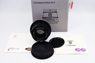 TTArtisan 35mm f/1.4 Black Lens for Leica L Mount 525mm eq. (Leica T TL TL2 CL SL (Typ 601) SL2 SL2-