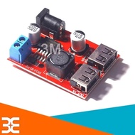 Module Buck DC-DC Vin 6 - 40V Vout 5V 3A 2 Đầu Ra USB 1A-2A V2