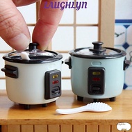 LAUGHLYN Kitchen Appliances Lifelike Kitchen Doll Food Doll House