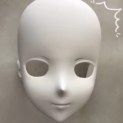 3D Printing Kigurumi Mask Anime Cosplay Skull Costume Prop