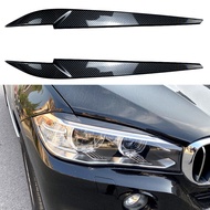 Suitable for BMW/X5 X6 F15 F16 2014-2018 Headlight Lamp Eyebrow Exterior Car Sticker Modification Ho