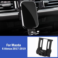 Car Mobile Phone Holder Special GPS Mounts Stand Gravity Navigation Bracket For Mazda 6 Atenza 2017 2018 2019 Car Accessories