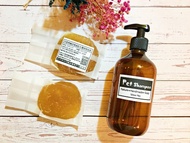 印度苦楝油∣寵物液體洗毛液皂坨 添加蜂蜜 固體手工皂  簡單天然