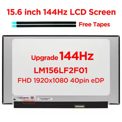 NEW 15.6 144Hz Laptop LCD Screen LM156LF2F01 For ASUS FX505 FX506 FX507 FX571 G512 G513 G531 TUF505 