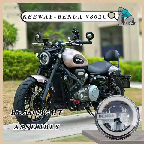 For Benda BD 300 KEEWAY-BENDA V302C Keeway V-Cruise 125 Motorcycle Modern Retro Style Modification L