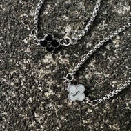 Clover Initial Bracelet - Initial Clover Bracelet - Custom Resin Initial Letter Bracelet