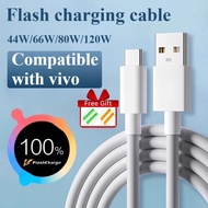 vivo120W flash charging data cable 66w/80w fast charging type-c data cable suitable for vivoX90 X80