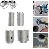 SIJIANGMOLD Concrete Hole Saw, 30-68mm with Round Shaft Wall Hole Saw, Durable Fast Drilling Hammer 