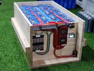 48v 200ah ครบชุดพร้อมใช้ แบตลิเธียม 3.2v 16s ครบชุด BMS DALY 100A แบตเตอรี่ LiFePo4 ใส่ Active Balan