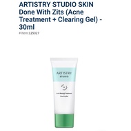 Amway ARTISTRY STUDIO SKIN Done With Zits (Acne Treatment + Clearing Gel) - 30ml