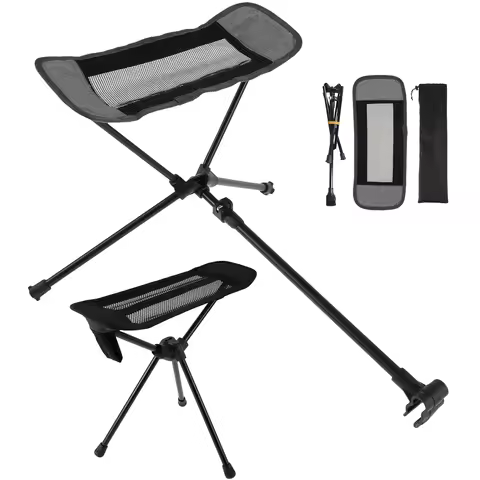 Camping Chair Foot Rest Foldable Camping Footrest Portable Camp Chair Footrest Retractable Camp Foot