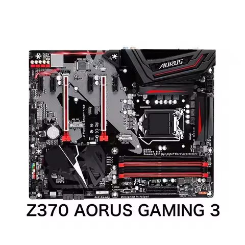 For Gigabyte Z370 AORUS Gaming 3 Desktop Motherboard Z370 LGA 1151 DDR4 Mainboard 100% Tested OK Ful