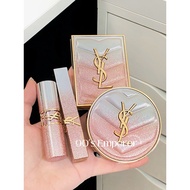 YSL Beauty The Slim 2026 Valentines Silver Glittery Rose Gold lipstick
