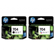 Original Ink Cartridge HP 704 black /HP 704 color
