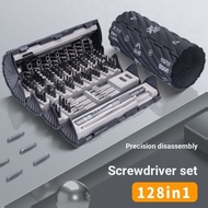 128 in 1 Precision Screwdriver Set Bamboo Simple Design CRV Household Mobile Phone Computer Notebook