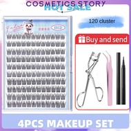 [BUY 1 TAKE 3] BQI Eyelashes Super Sticky False Eyelashes Glue-free False Eyelashes Self-adhesive Ey