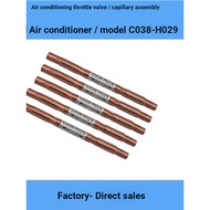 1.5Pcs Air Conditioning Hair Thin Tube Components Throttle Check Valve Universal Megli Haixin Haier 